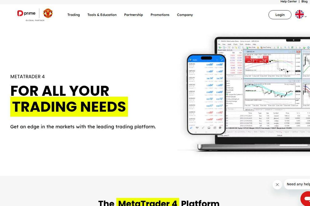 The platform page on the Doo Prime website